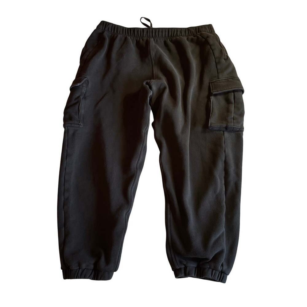 Lululemon Scuba Oversized Cargo Jogger Black Mid Rise Sweatpants XL